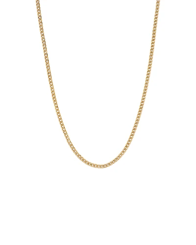 65cm (22") 4.5mm-5mm Width Curb Chain in 10kt Yellow Gold