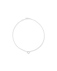 Chaîne à pendentif ouvert Belcher fine de 50 cm (20") en argent sterling