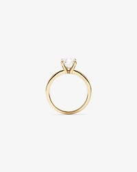 2.00 Carat TW Elongated Cushion Cut Lab-Grown Diamond Solitaire Engagement Ring 14kt Yellow Gold