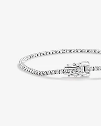 1.10 Carat TW Diamond Tennis Bracelet in 10kt White Gold