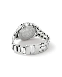 Two-Tone Men's Chronograph Watch in Blue Tone Stainless Steel