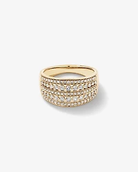 Bague TW Infinite Diamonds 0,70 carat en or jaune 10 carats