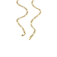 50cm (20") Hollow Figaro Chain in 10kt Yellow Gold