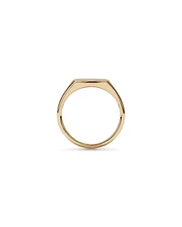 Square Signet Ring in 10kt Yellow Gold