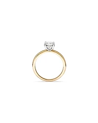 1.00 Carat TW Round Brilliant Diamond Solitaire Engagement Ring in 14kt White and Yellow Gold