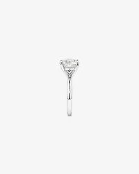 4.00 Carat TW Round Brilliant Laboratory-Grown Diamond Solitaire Engagement Ring in Platinum