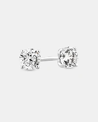 Carat TW Diamond Solitaire Stud Earrings 18kt Gold