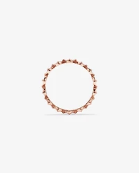 Signature Connect Curve Ring 10kt Rose Gold