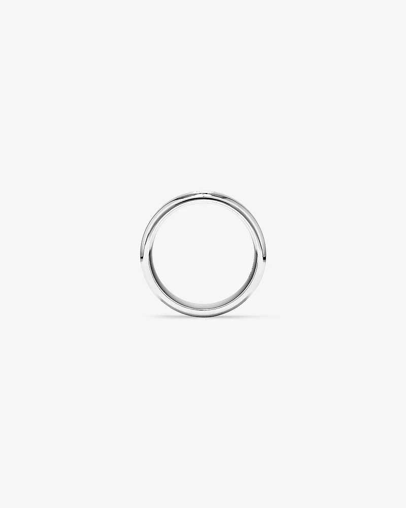 Men's Ring with 0.15 Carat TW of Diamonds in 10kt White Gold