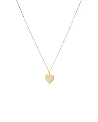 Diamond Accent Heart Pendant in 10kt Yellow Gold