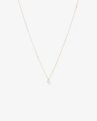 0.50 Carat TW Laboratory-Grown Diamond Solitaire Pendant in 14kt Yellow Gold