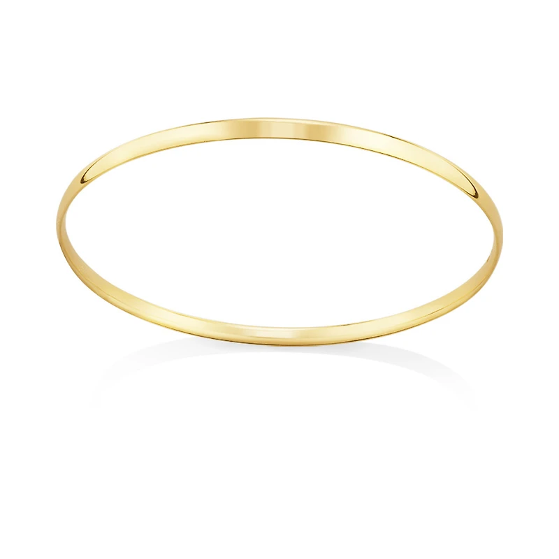 65mm Bangle in 10kt Yellow Gold