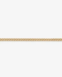 Bracelet gourmette ronde 19 cm (8 po) en vermeil 18 ct