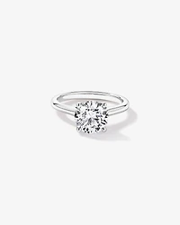 2.32TW Round Brilliant Laboratory-Grown Diamond Solitaire Ring 14kt Gold