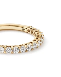 0.50 Carat TW Round Brilliant Lab-Grown Diamond Wedding Ring in 14kt Yellow Gold