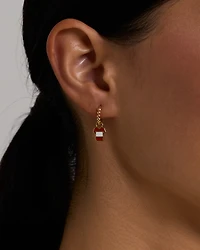 Canada Jersey Earring Charm in 18Kt Vermeil