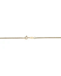45cm (18") Hollow Round Box Chain in 14kt Yellow Gold