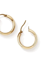 Anneaux de 15 mm en or jaune 10 K