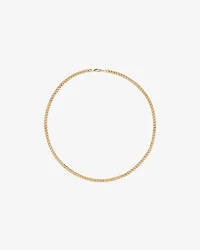 45cm (22") 6mm-6.5mm Width Curb Chain in 10kt Yellow Gold