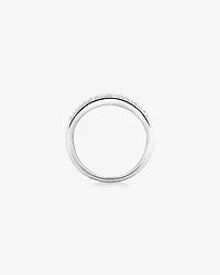 Ring with Ruby & 0.29 Carat TW of Diamonds in 10kt White Gold