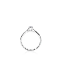 Engagement Ring with 1/2 Carat TW of Diamonds in 14kt White Gold