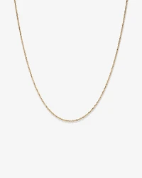 45cm (18") 1.65mm Width Singapore Chain in 10kt Yellow Gold