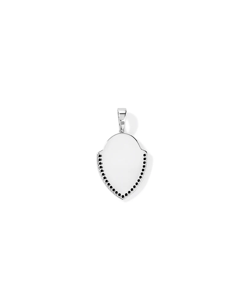 Pendentif de football TW de 0,25 en argent sterling