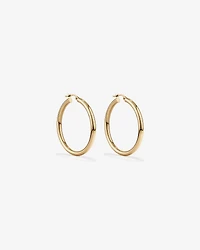 30mm Hoop Earrings in 10kt Yellow Gold