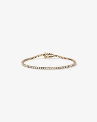 Bracelet de Tennis de 1,64 Carat TW en Diamant en Or Jaune 10kt