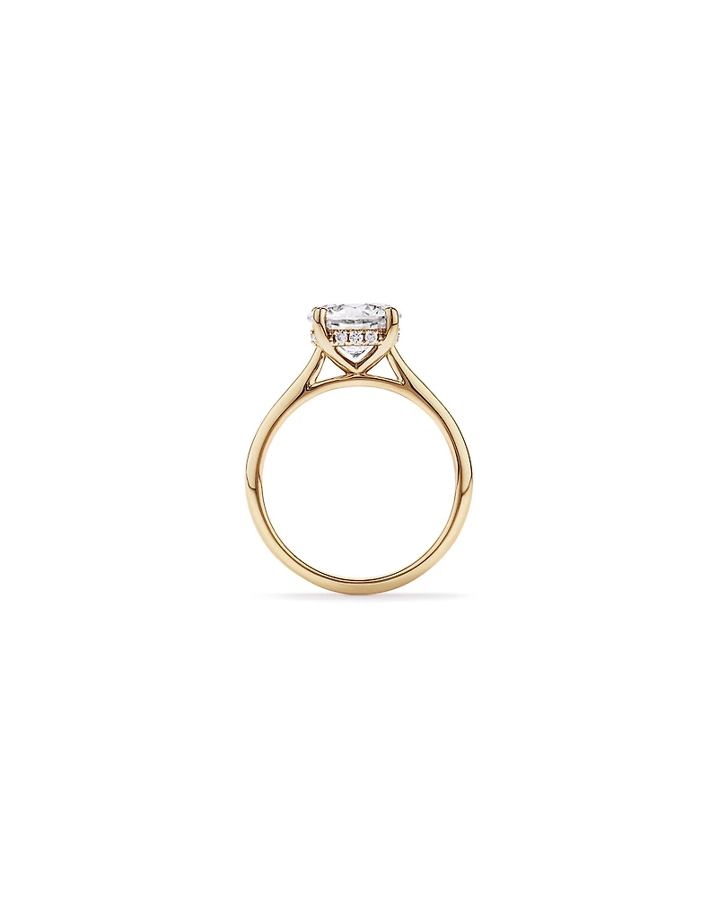 2.32TW Round Brilliant Laboratory-Grown Diamond Solitaire Ring 14kt Yellow Gold