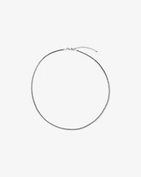 50cm (20") 3mm Width Oval Snake Chain in Sterling Silver