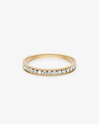 0.25 Carat TW Channel Set Diamond Wedding Ring in 14kt Yellow Gold