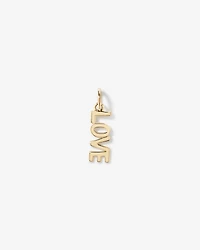 Love Pendant in 10kt Yellow Gold