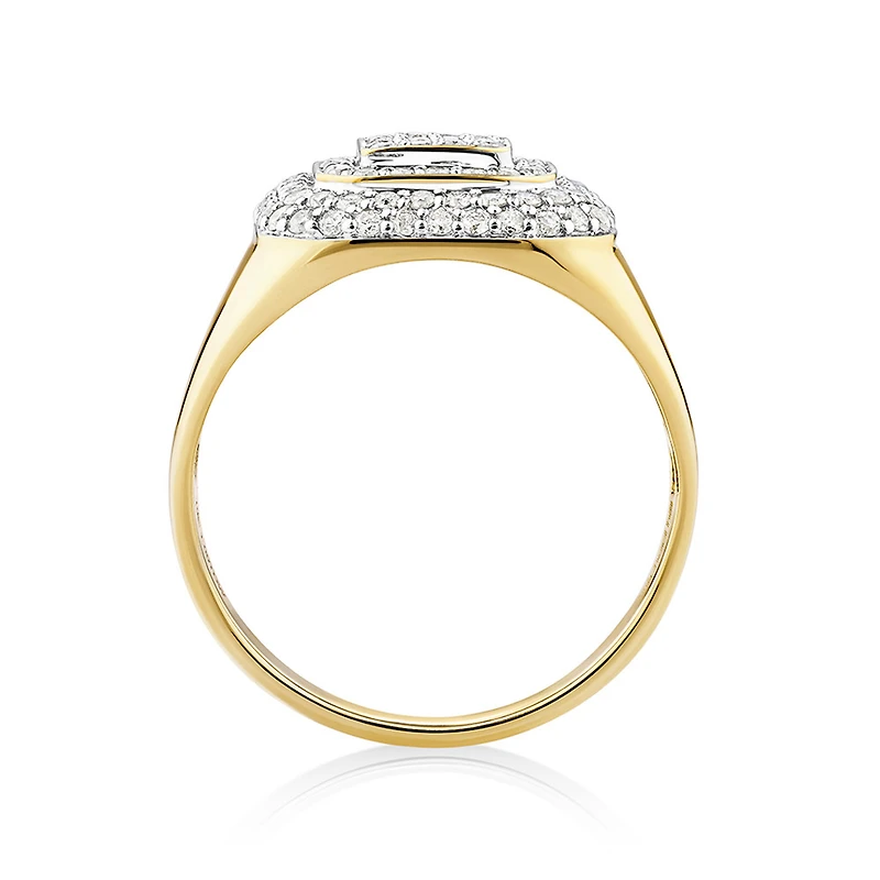 Ring with 1 Carat TW of Diamonds in 10kt Yellow Gold