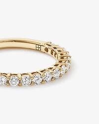 0.50 Carat TW Round Brilliant Lab-Grown Diamond Wedding Ring in 14kt Yellow Gold