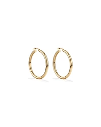 30mm Hoop Earrings in 10kt Yellow Gold