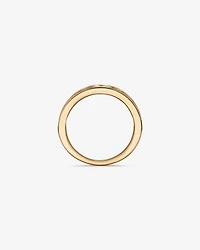 Anneau de mariage en diamant 14 carats 1,00 carat avec un ensemble canaux TW brillant cultivé laboratoire