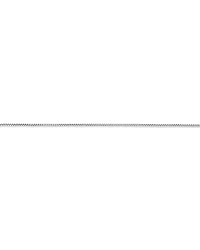 50cm (20") 1.25mm Width Round Box Chain Necklace in Sterling Silver
