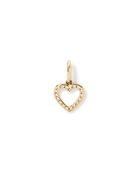 Pendentif en cœur en diamant 0.10TW en or 10 carats