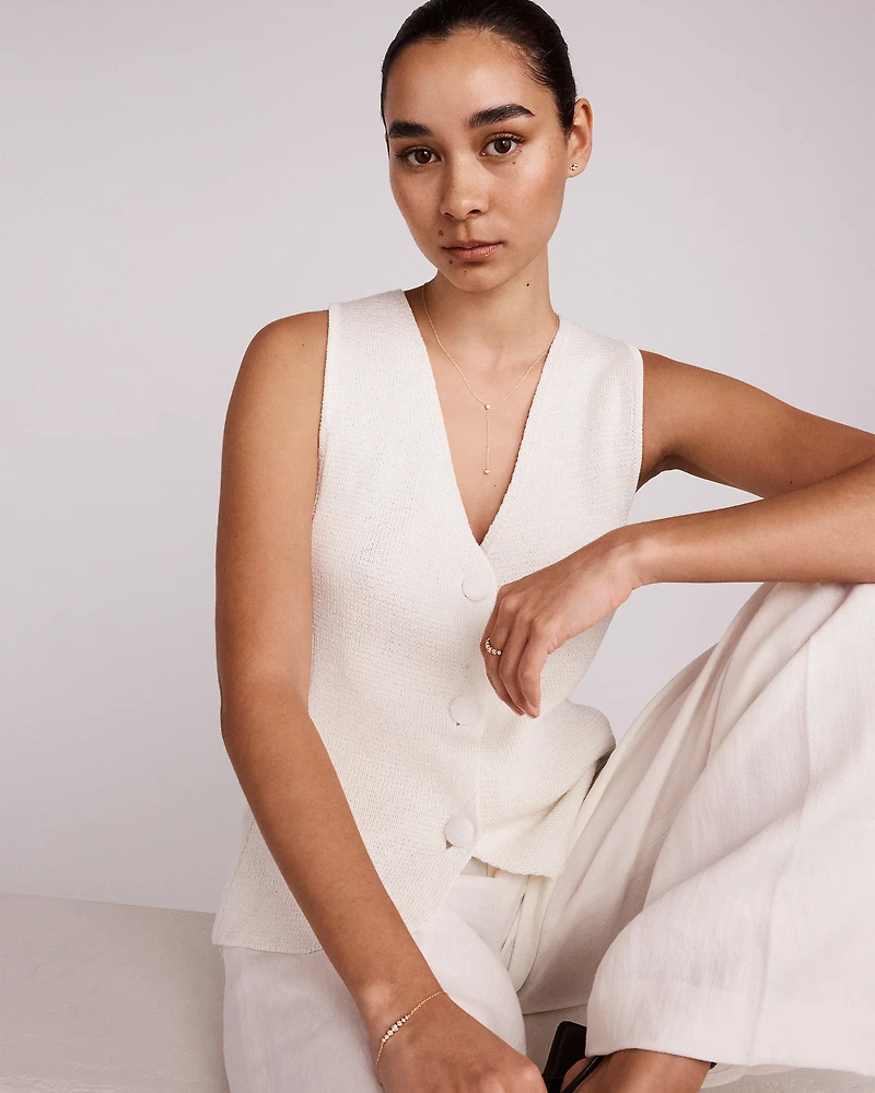 0,46 carat TW Bague ronde en diamants gradués brillants en or jaune 10 carats