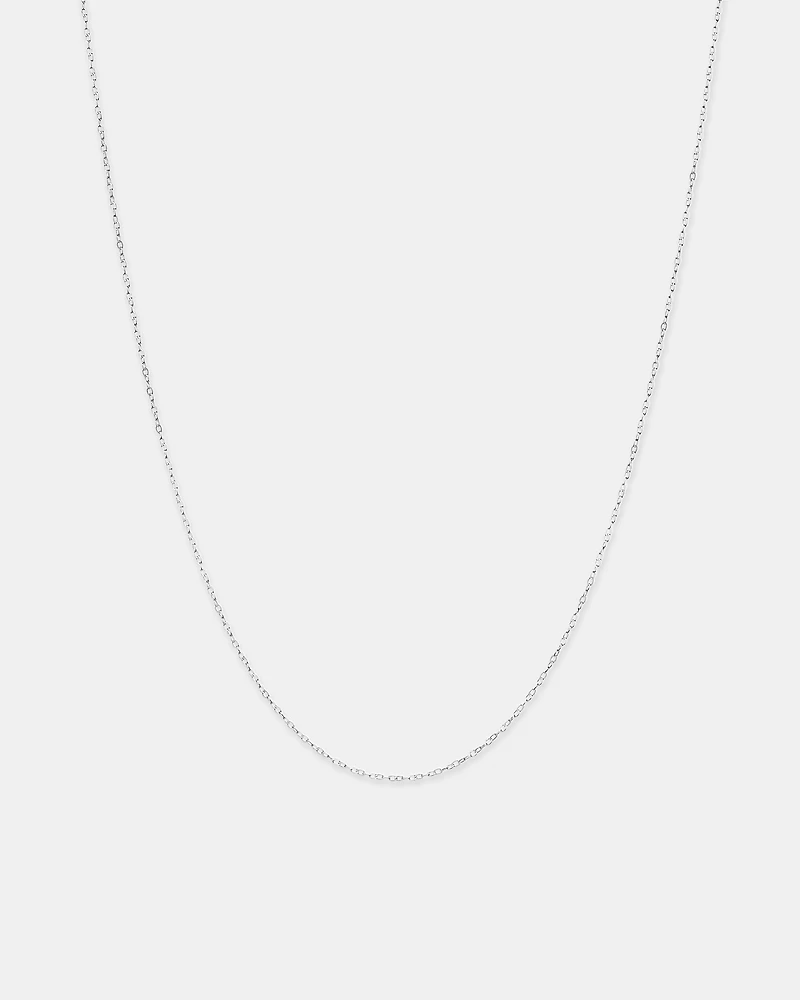45cm (17") 0.95mm Width Solid Cable Chain 10kt Yellow Gold