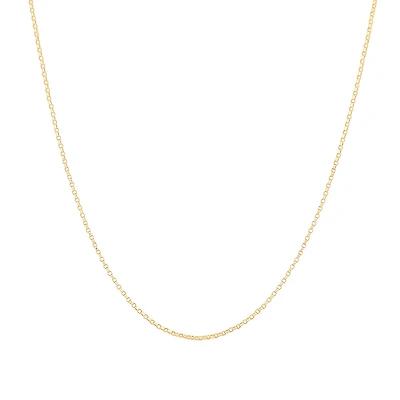 55cm (22") Belcher Chain in 10kt Yellow Gold