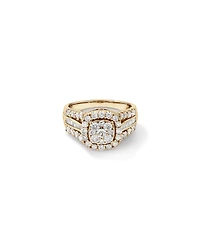Engagement Ring with 1.50 Carat TW of Diamonds in 14kt Yellow Gold