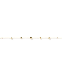 19cm (7.5") Bead Bracelet in 10kt Yellow Gold