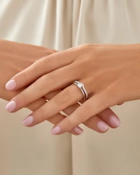 Sir Michael Hill Designer Wedding Band with 0.27 Carat TW of Diamonds in 14kt White Gold