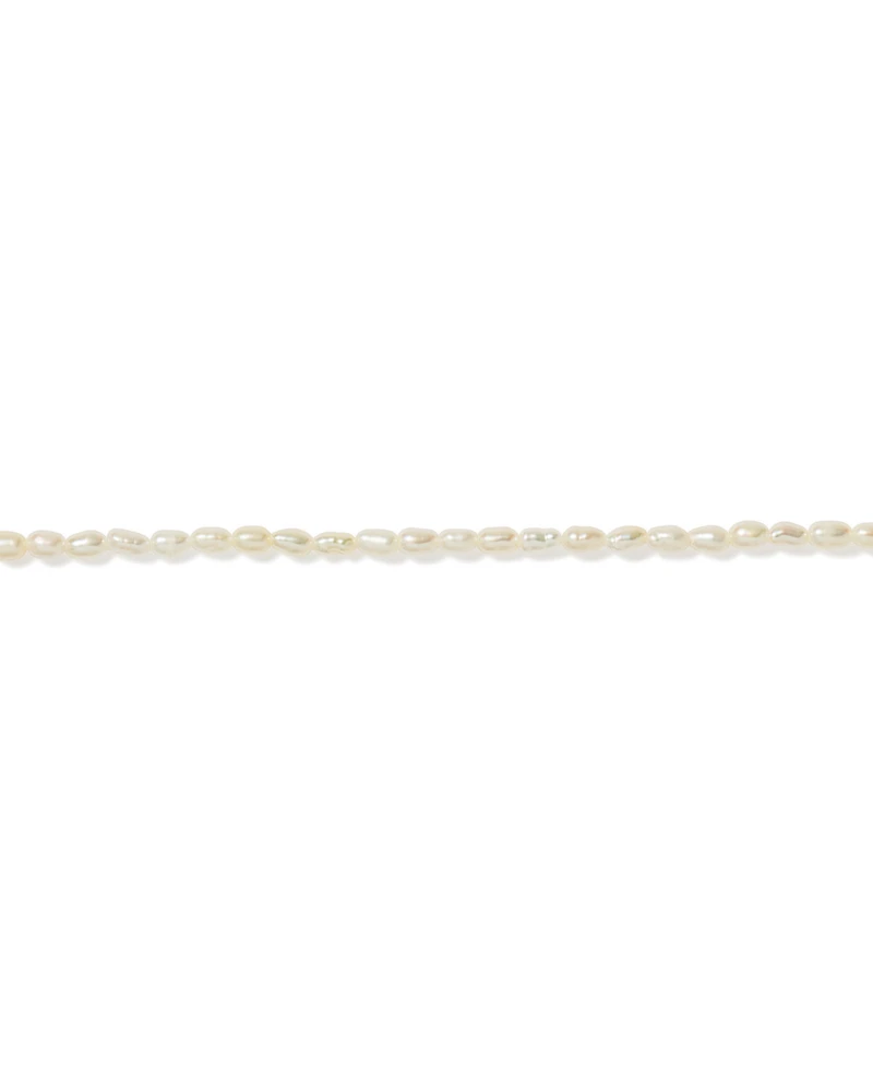 Micro Cultured Freshwater Pearl Bracelet in Sterling Silver