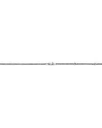Chaîne en argent sterling oxydé de 65 cm (25 po)