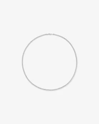 50cm (20") 3.75mm Width Semi Solid Diamond Cut Curb Chain in 10kt Gold