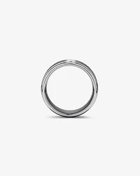 Men's Ring Grey Sapphire Tungsten