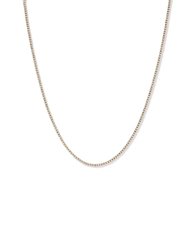 4.00 Carat TW Tennis Necklace in 18kt Yellow Gold